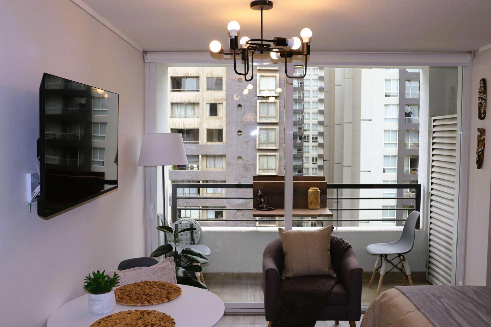 Hom I Inmejorable 2pax Con Terraza Santiago