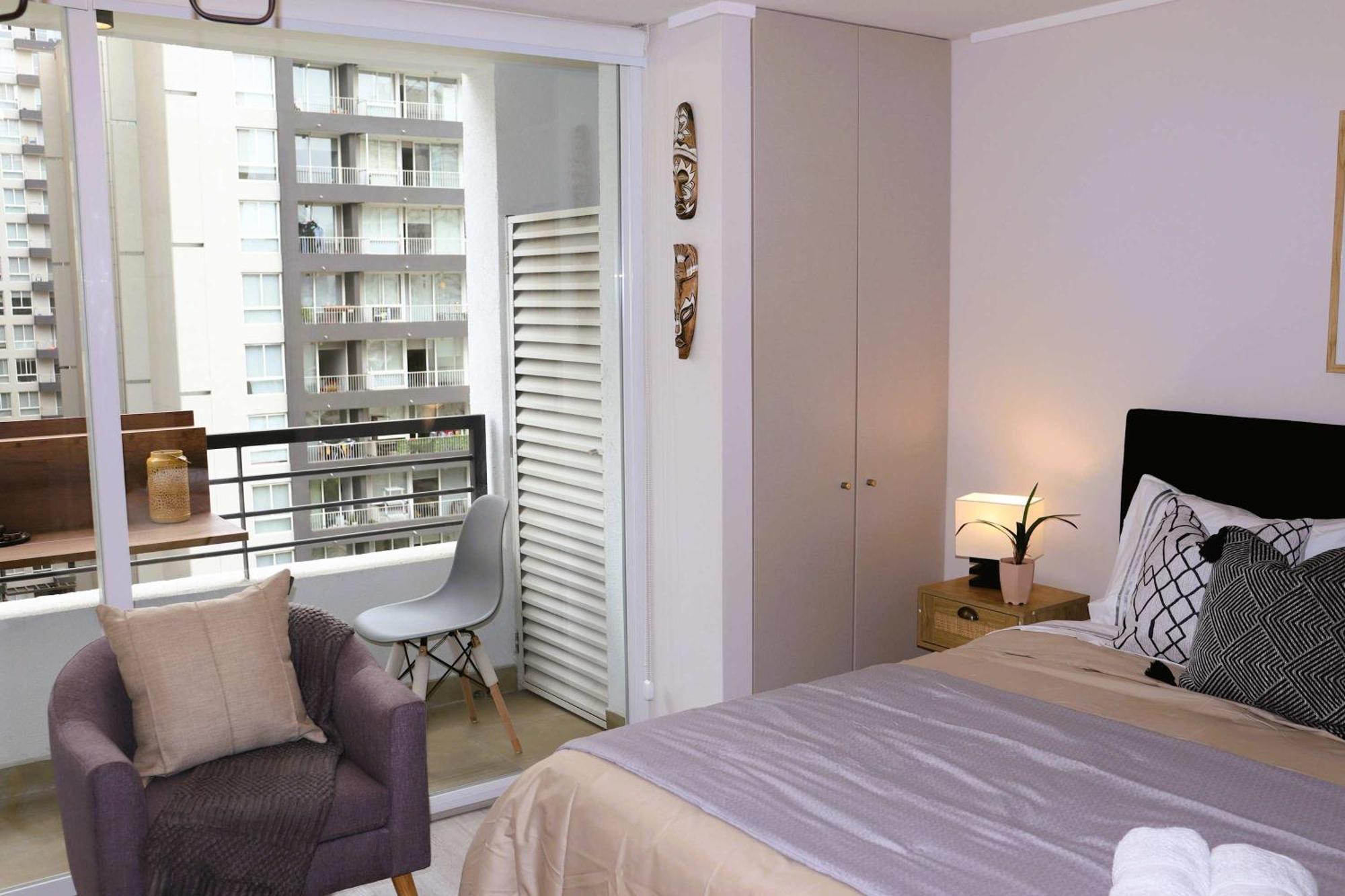 Hom I Inmejorable 2pax Con Terraza * Santiago